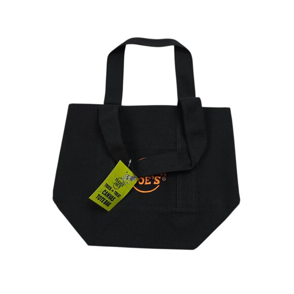 Four 2025 Trader Joes Multicolor Canvas Tote Bag Trick R Treat Halloween 81415 - Picture 13 of 13